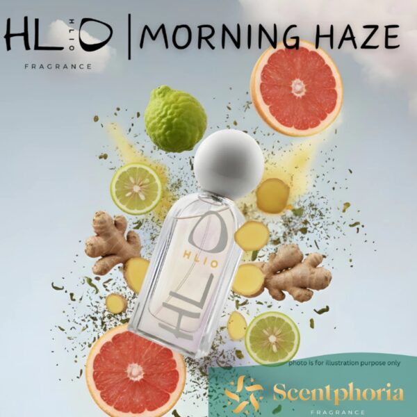 MORNING HAZE WELLNESS SERIES by HLIO Fragrance [Body Perfume infused with Essential Oil]