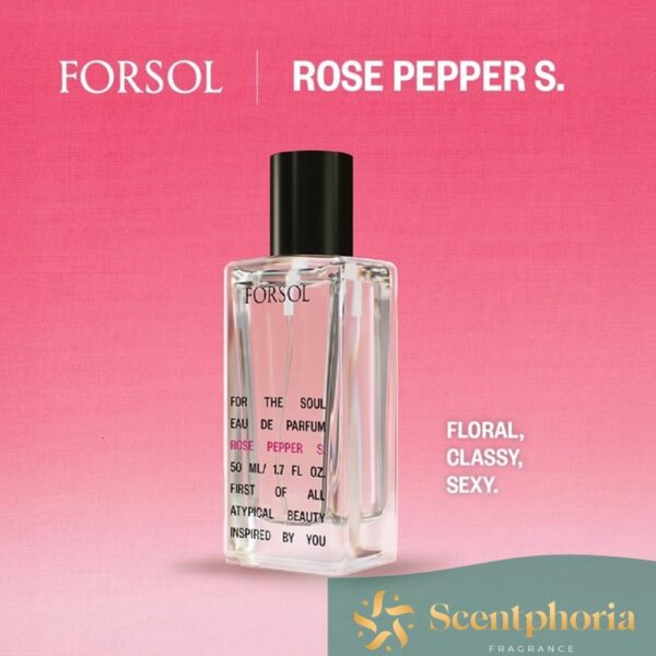 Forsol Perfumes - Rose Pepper Scissors | Eau De Parfum